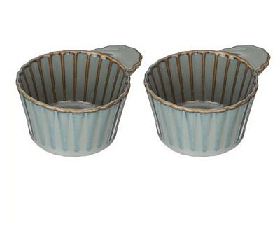 НАБОР ФОРМ ДЛЯ ВЫПЕЧКИ И СЕРВИРОВКИ BRONCO "SOUL KITCHEN"2 ШТ. 8/10*8*4,5СМ 100МЛ СИНИЙ 189-362 