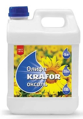 Олифа Оксоль 5л KRAFOR