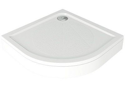 Поддон из литьевого мрамора Эклипс 90*90 без панели, с сифоном, с установочным комплектом