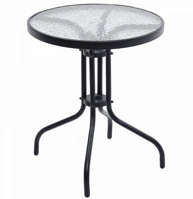 Стол к набору Марсель Мини, Сан-Ремо Мини Ø60см черны Garden story WR1208