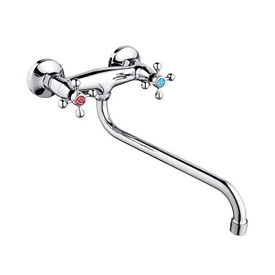 Смеситель для кухни Ростовская Мануфактура SL71-361с длинным изливом