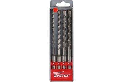 Набор буров SDS-plus 4 штуки WORTEX