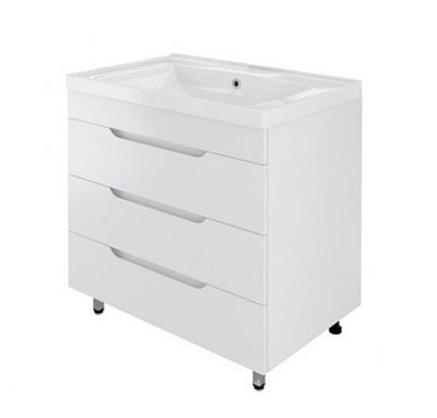 Тумба MIRSANTподвесная SOHO 70 Quadro с раковиной DEEP-70