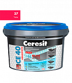 Затирка CERESIT эластичная водоотталкивающая СЕ 40/2 Чили №37 (2 кг)