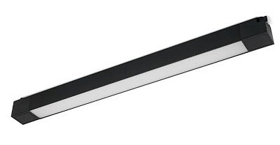 Светильник трековый светодиодный на шинопровод черный Feron 132 AL белый 30w 2100 Lm 4000k 120 градусов 48382