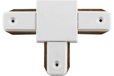 Коннектор белый Т-ый для шинопровода 1003 LD 10332 