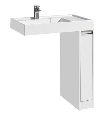 Тумба Акватон Лондри 20 под стиральную машину без раковины Акватон 1A236101LH010 под умывальник151464