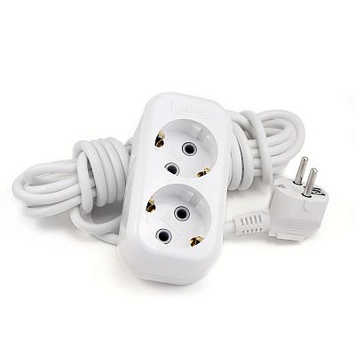 Удлиннитель сетевой У2-Е , 2-местный с заземлением,10м