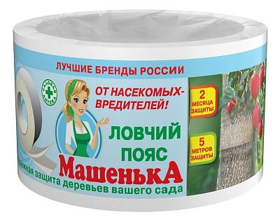 Ловчий пояс Машенька для садовых вредителей 5м двухсторонний *48 00077476