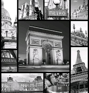Фотообои А2-042 Париж 200*238