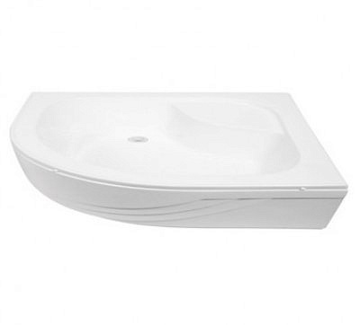 SEAN Поддон д/душ каб S-515 100*100*15 полукруглый низкий