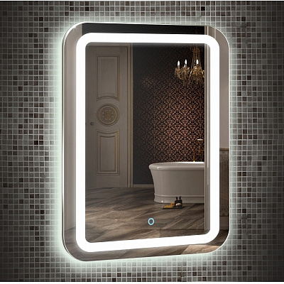 Зеркало Мир зеркал Мальта 550*800 сенсорное