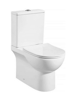 Компакт AZARIO Ambra напольный безободковый с сиденьем микролифт AZ-848