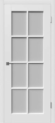 Дверь межкомнатная ВФД Winter Porta Polar 80 стекло White Cloud