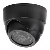 Видеокамера внутренняя REXANT купольная, с вращающимся объективом, черная 45-0230  муляж.