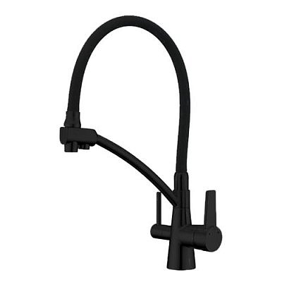 Смеситель для кухни Gappo G4398-16 с подкл.фильтр д/питьевой воды чёрный