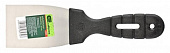 Шпательная лопатка нержавеющая сталь, пластиковая ручка 60мм СИБРТЕХ 85432