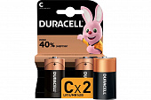 Элемент питания Duracell C LR14 BP2 14054