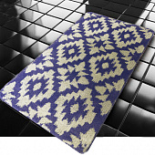 Коврик BANYOLIN CLASSIC COLOR из 1-шт.55*90м., Орнамент BLUE голуб