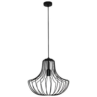 Светильник подвесной ЭЛЕТЕХ Грета 211 черный муар  Мираж 01 60 146 Е27  