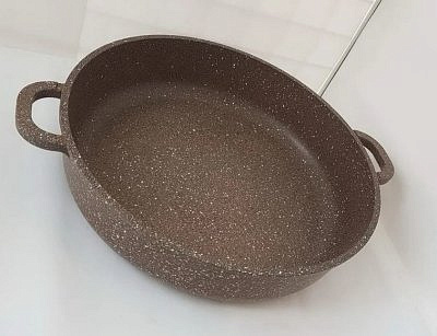 Жаровня Алтай 24см антипр. покр., без крышки Гардарика