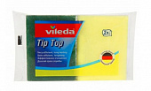 Губка Vileda Tip-Top для посуды 2шт 169646/106063