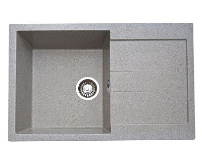 Мойка для кухни GranAlliance G-40 765х490мм цвет серый 