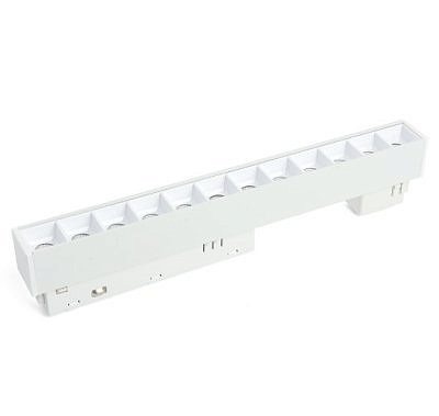 Светильник трековый низковольтный белый Feron 300 MGN  12W 4000К 30гр. 41928