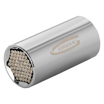 Головка торцевая GROSS многоразмерная 11-32мм под квадрат 1/2" 13190