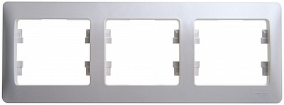 Рамка 3-м горизонт. перламутр SchE GSL000603
