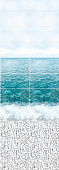 Панель ПВХ Море Фон 03550 (1шт.)