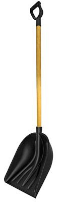 Лопата снегоуборочная Купец 410*460мм,с деревянным черенком