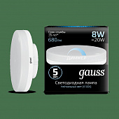 Лампа Gauss LED GX53 8W/4100 Dim