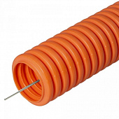 Гофротруба ПНД 16мм оранжевая (уп.100м)