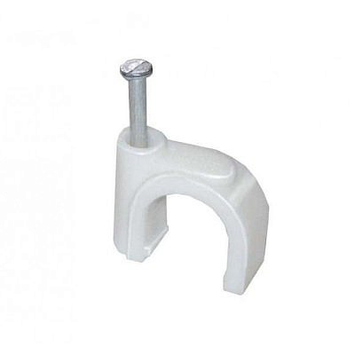 Скоба креп. круглая R  6   уп.50шт