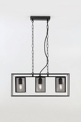 Светильник подвесной (подвес)  5023-213  Michaela 3 x E27 40 Вт лофт-кантри