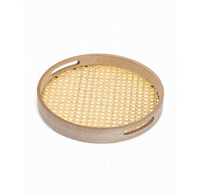 Поднос круглый RATTAN 30 см DMT001