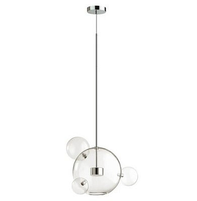 Подвес 4802/12LА L-VISION ODL21 325 хром, прозрачный  LED 12W 4000K BUBBLES