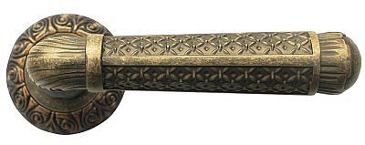 Ручка BUSSARE CASTELO A-74-20 ANT.BRASS античная латунь