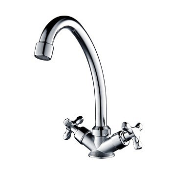 Смеситель для кухни Ростовская Мануфактура SL119-271 с высоким изливом на шпильке