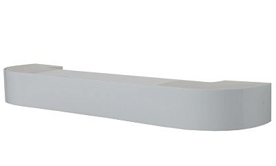 Карниз 3-х рядный Белый 3,0м Стандарт КЛАССИК 70мм