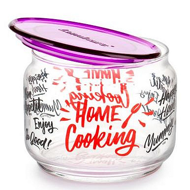 Банка для продуктов Хоум Кукинг Плано 0.5л