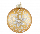 Шар "Снежинка" SYBLQA-0523062, 8см