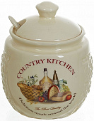 Сахарница "Country Kitchen" d=10,5см. h=12см. v=450мл. (подарочная упаковка)