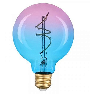 Лампа светодиодная Е27 8W 2700К 2K 95х136 BLUE 661407 General LOFT G95S BLUE