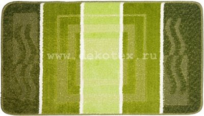 КоврикBANYOLIN SILVERиз 1-шт.60*100см.GREEN зелен