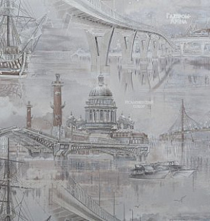 Обои Arteks 11236-04 Северная столица 1,06*10м    