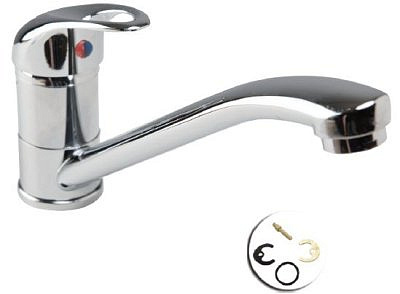 Смеситель для кухни и раковины Ростовская Мануфактура 004 Gromix излив 25 см 