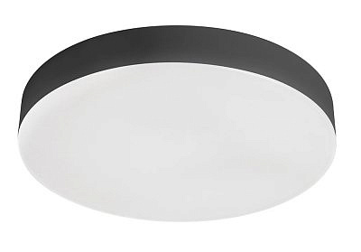 Светильник со светодиодами черный 266 AL 12W 960Lm 4000K  51298