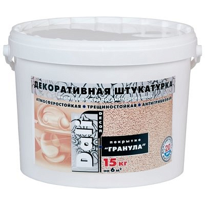 Штукатурка декоративная DALI-dekor Гранула XL-G 15кг